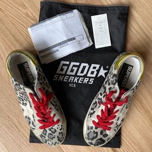 Golden Goose Superstar leopard print multi size 9